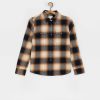 Clothing Brixton Shirts | Brixton Bowery Stt Flannel Ls Shirt Wmn Navy Blue