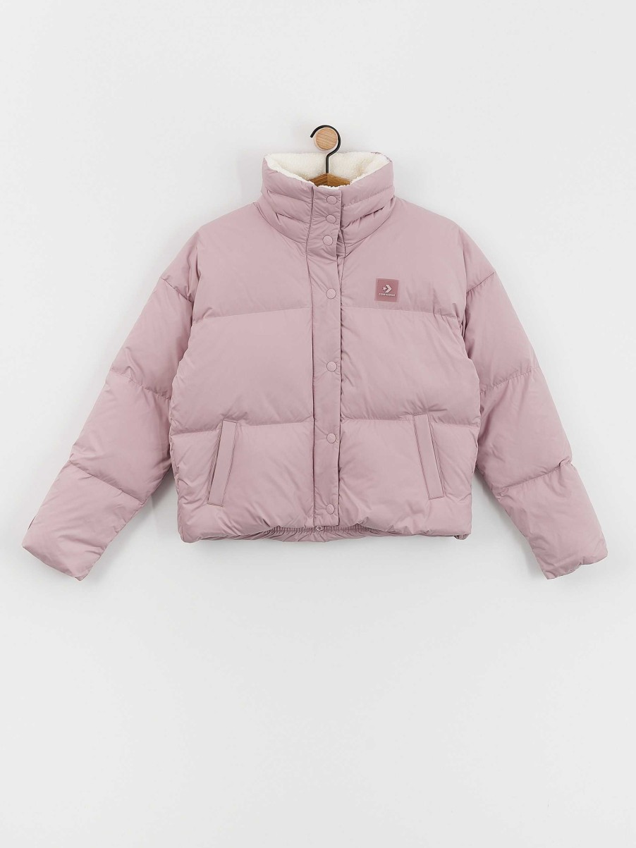 Clothing Converse Jackets | Converse Short Down Jacket Jacket Wmn Pink