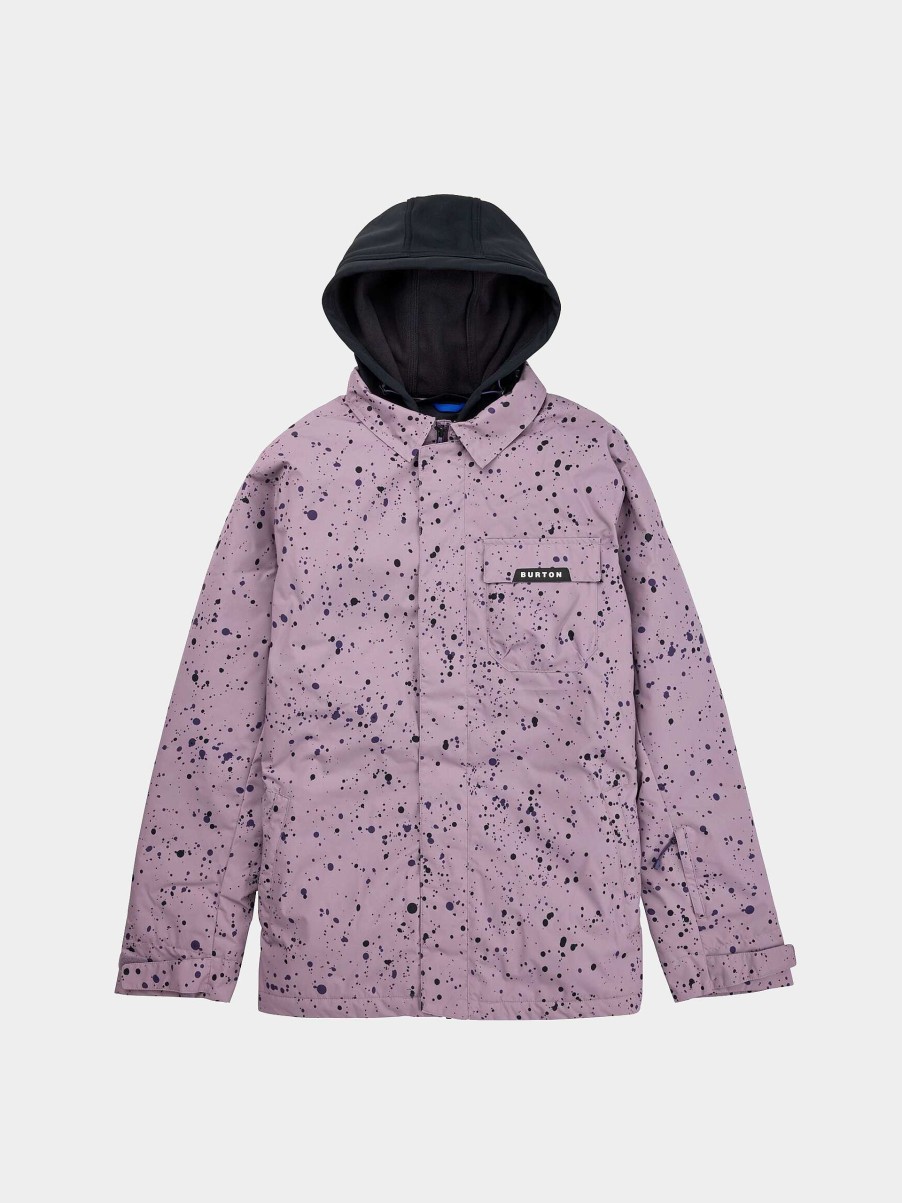 Clothing Burton Snowboard Jackets | Mens Burton Dunmore Snowboard Jacket Violet