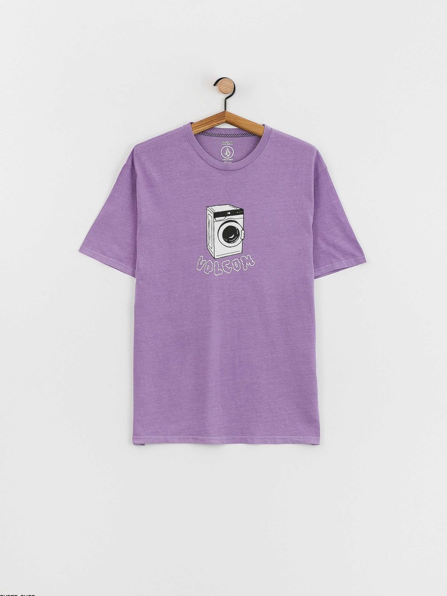 Clothing Volcom T-Shirts | Volcom Volwasher Pw T-Shirt Violet