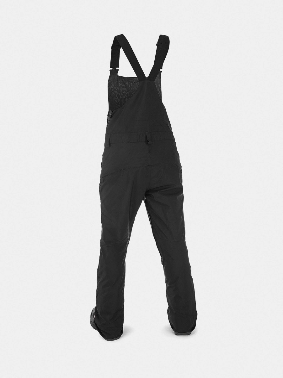 Clothing Volcom Snowboard Pants | Womens Volcom Elm Stretch Gore Bib Overall Snowboard Pants Black