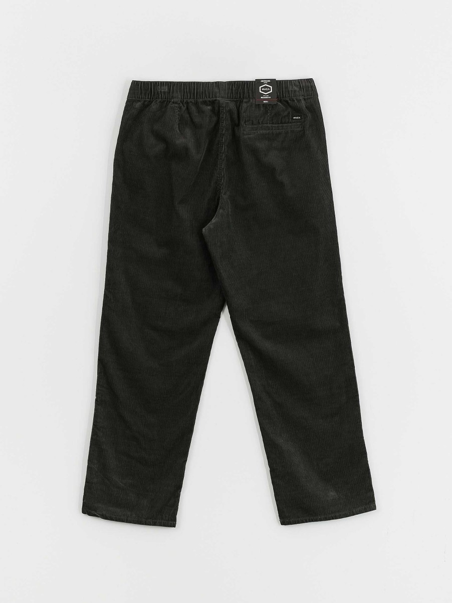 Clothing RVCA Pants | Rvca Americana Elastic Cord Pants Black