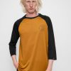 Clothing Etnies Longsleeves | Etnies San Juan Raglan Longsleeve Brown