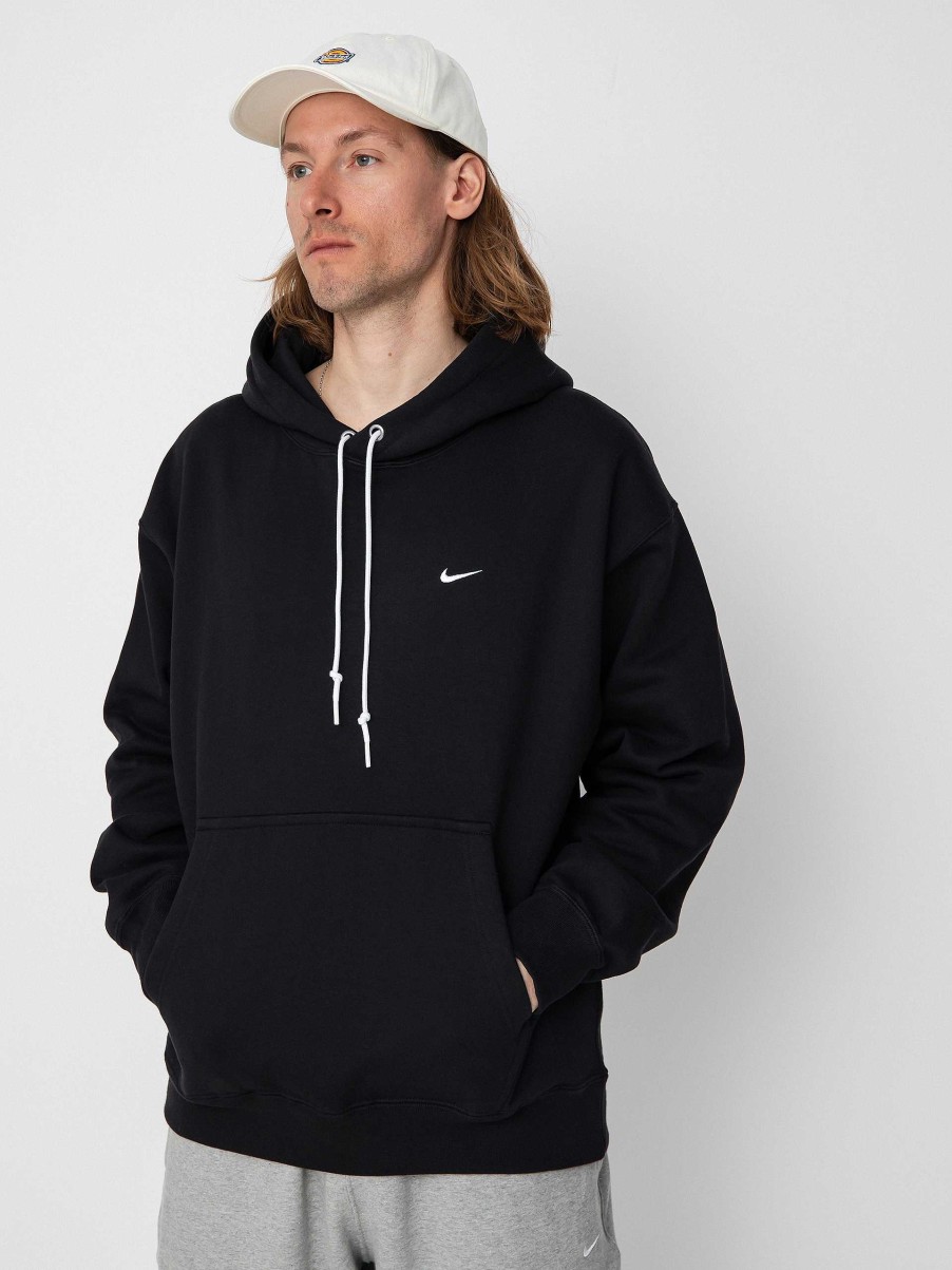 Clothing Nike SB Sweatshirts/Hoodies | Nike Sb Solo Swoosh Hd Hoodie Black