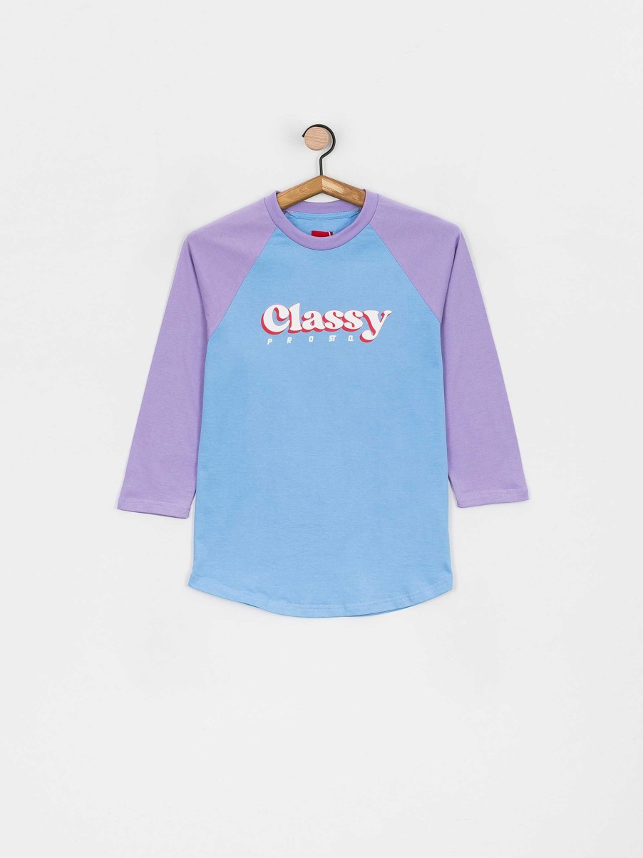 Clothing Prosto Longsleeves | Prosto Messie Longsleeve Wmn Blue