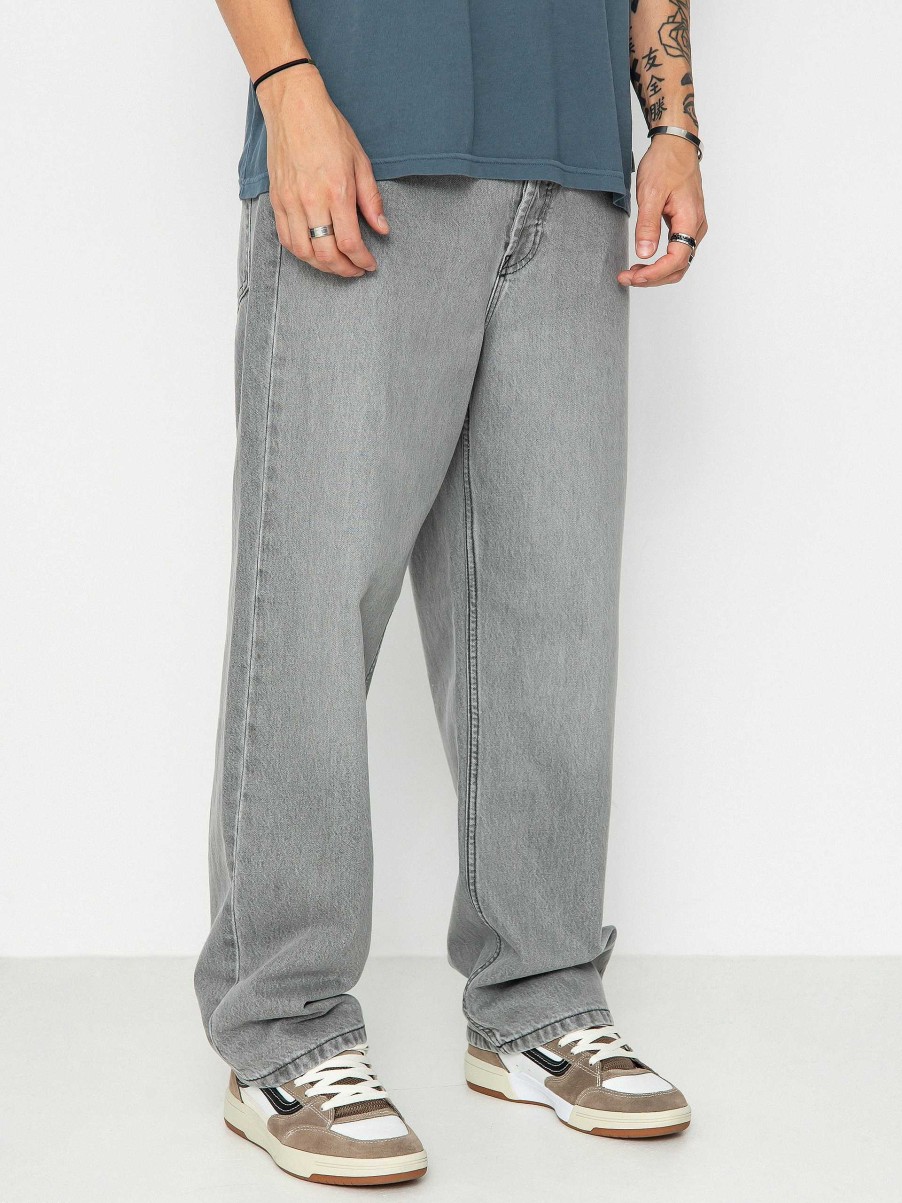 Clothing DC Pants | Dc Worker Baggy Pants Grey