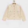 Clothing Brixton Shirts | Brixton Bowery W Corduroy Flannel Ls Shirt Wmn Beige