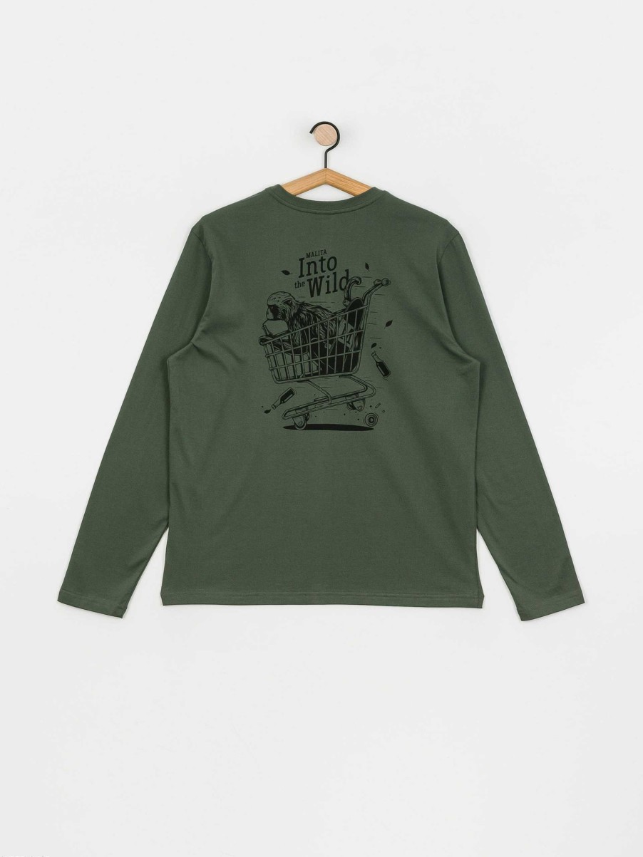 Clothing Malita Longsleeves | Malita Monkey Longsleeve Green