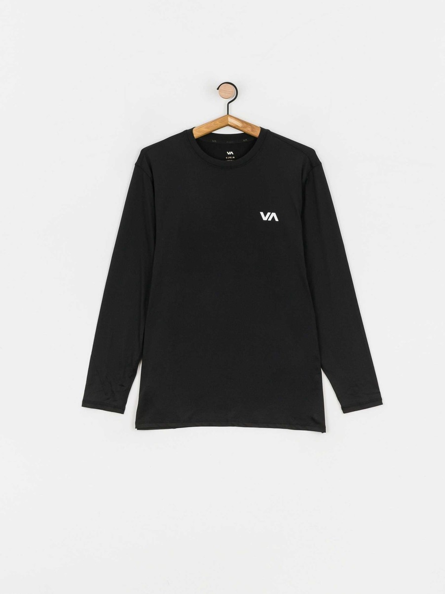 Clothing RVCA Longsleeves | Rvca Sport Vent Lycra Longsleeve Black