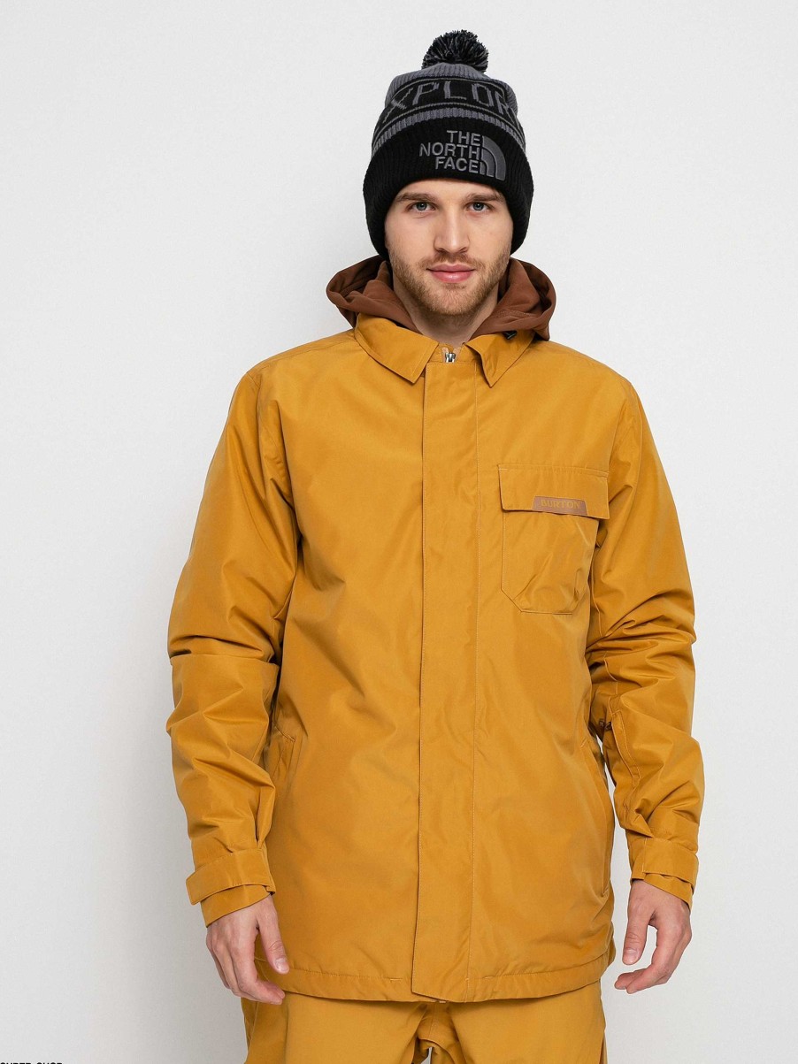 Clothing Burton Snowboard Jackets | Mens Burton Dunmore Snowboard Jacket Golden