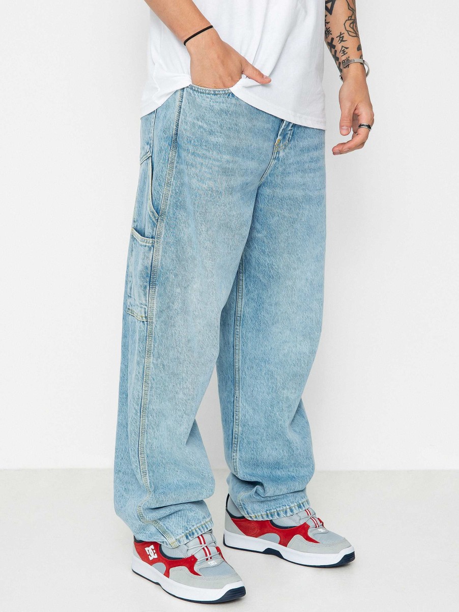 Clothing DC Pants | Dc Worker Baggy Pants Blue