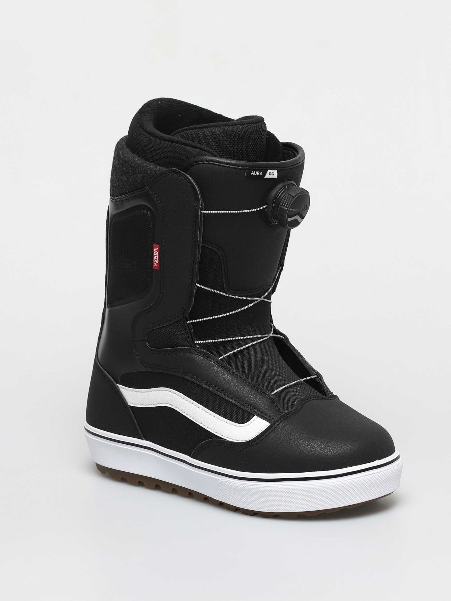 Shoe Vans Medium | Mens Vans Aura Og Snowboard Boots Black