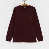 Clothing Carhartt WIP Longsleeves | Carhartt Wip Chase Longsleeve Burgundy