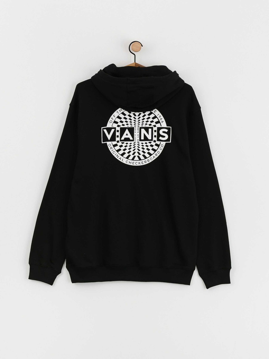 Clothing Vans Sweatshirts/Hoodies | Vans Circle Back Hd Hoodie Black