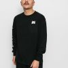 Clothing RipNDip Longsleeves | Ripndip Longsleeve Lord Nermal Pocket Black