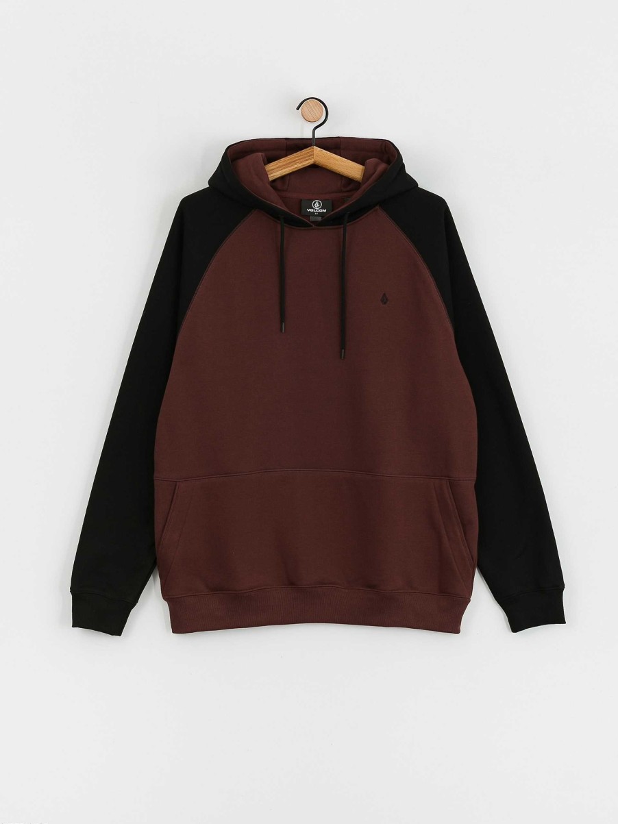 Clothing Volcom Sweatshirts/Hoodies | Volcom Homak Hd Hoodie Brown