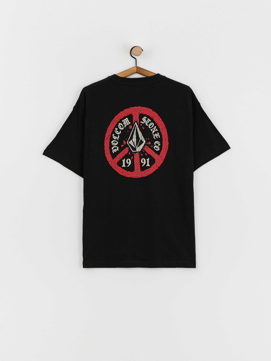 Clothing Volcom T-Shirts | Volcom Breakpeace Lse T-Shirt Black