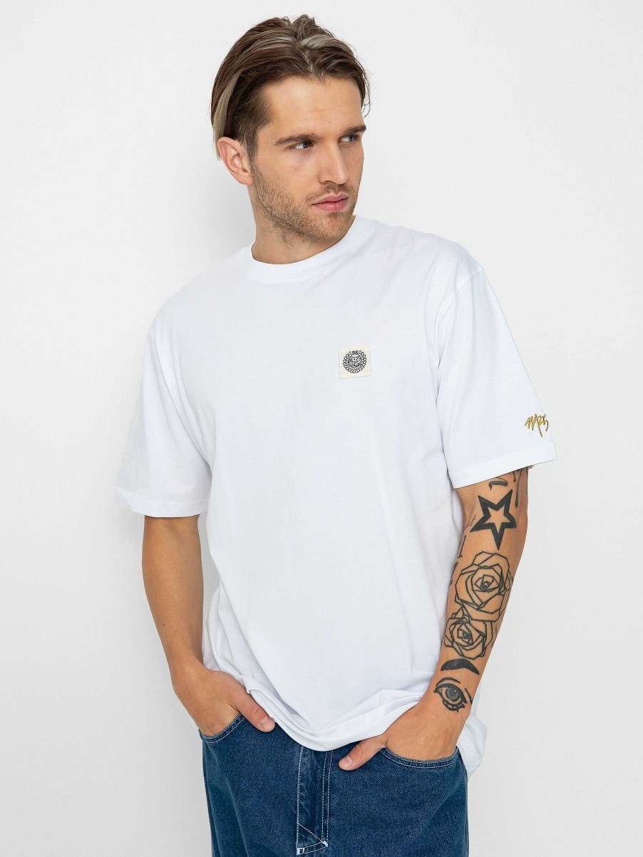 Clothing MassDnm T-Shirts | Massdnm Patch T-Shirt White