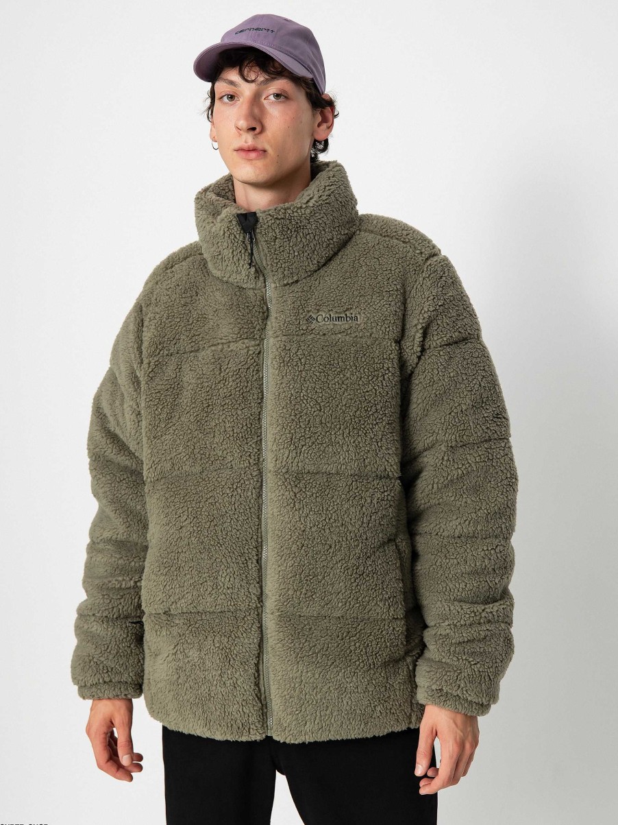 Clothing Columbia Jackets | Columbia Puffect Sherpa Jacket Green