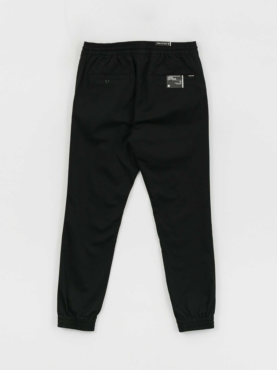 Clothing Volcom Pants | Volcom Frickin Slim Jogger Pants Black