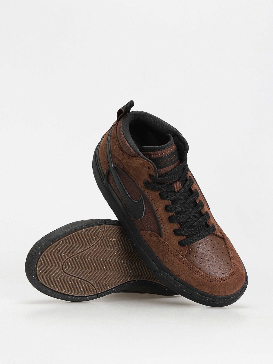 Shoe Nike SB High-Tops | Nike Sb React Leo Shoes Brown