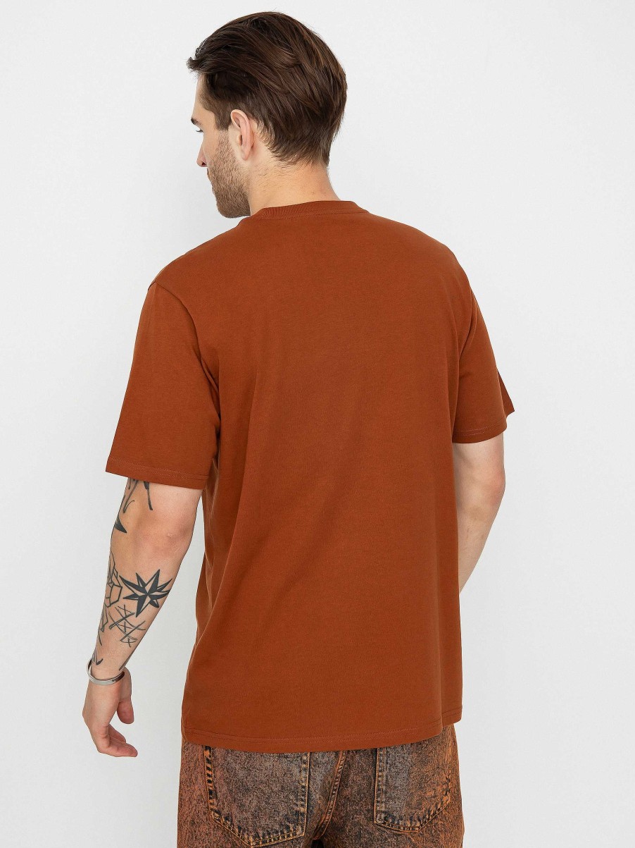 Clothing Carhartt WIP T-Shirts | Carhartt Wip Pocket T-Shirt Brown