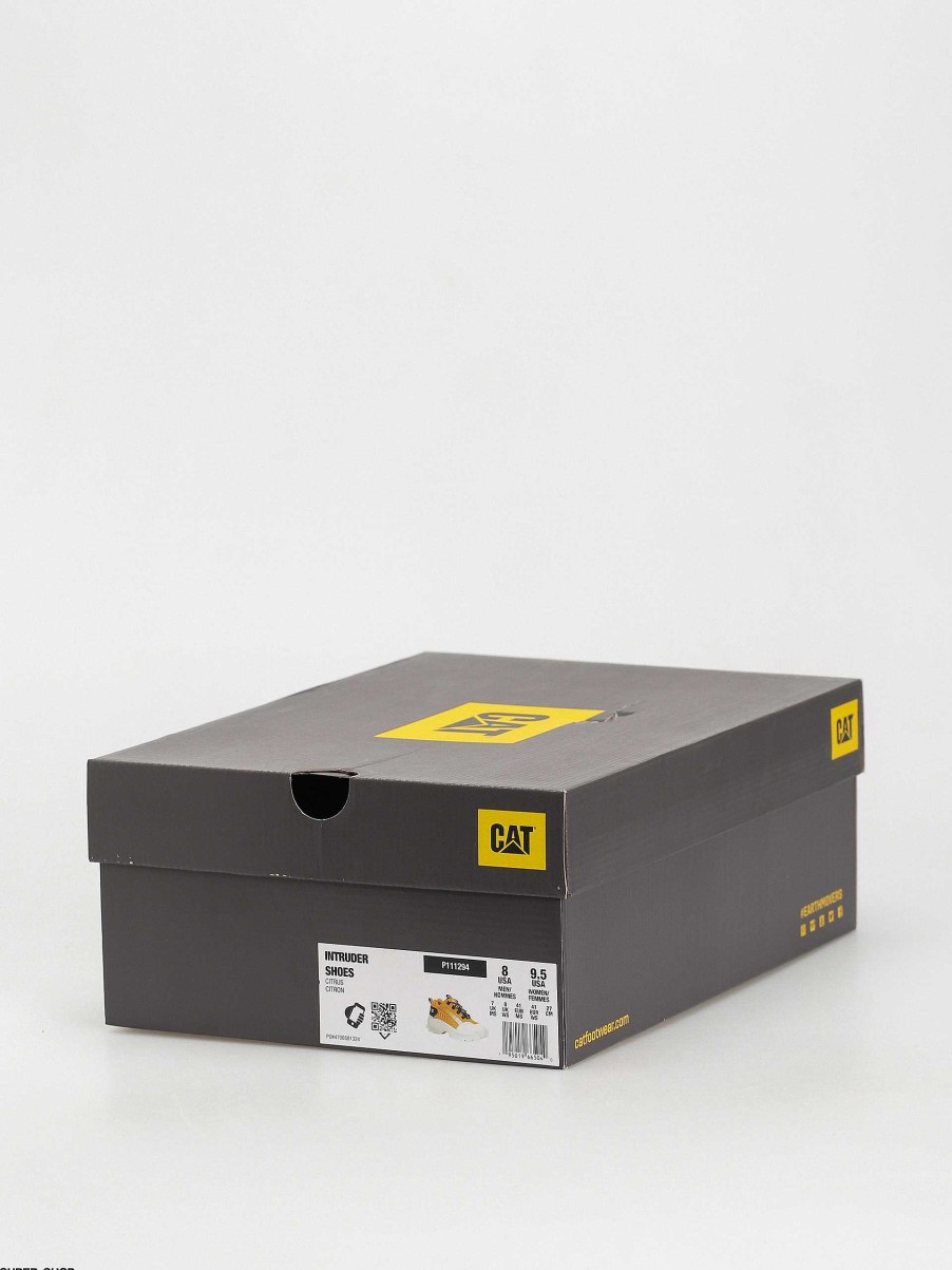 Shoe Caterpillar Low-Tops | Caterpillar Intruder Shoes Yellow