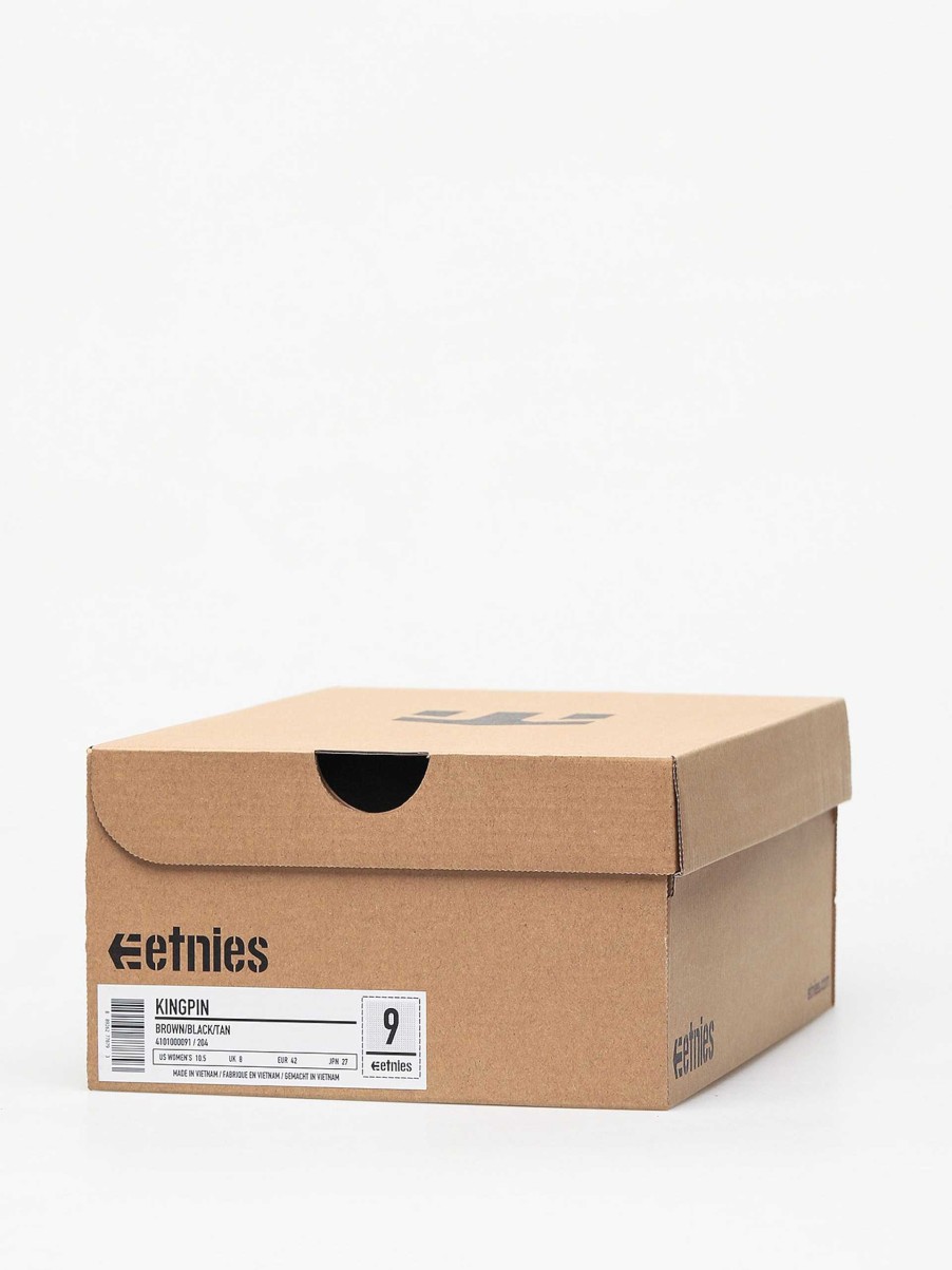 Shoe Etnies Skate Shoes | Etnies Kingpin Shoes Brown