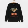 Clothing Diamond Supply Co. Longsleeves | Diamond Supply Co. Ac/Dc Diamond Longsleeve Black