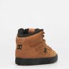 Shoe DC Skate Shoes | Dc Pure High Top Wc Wnt Shoes Brown