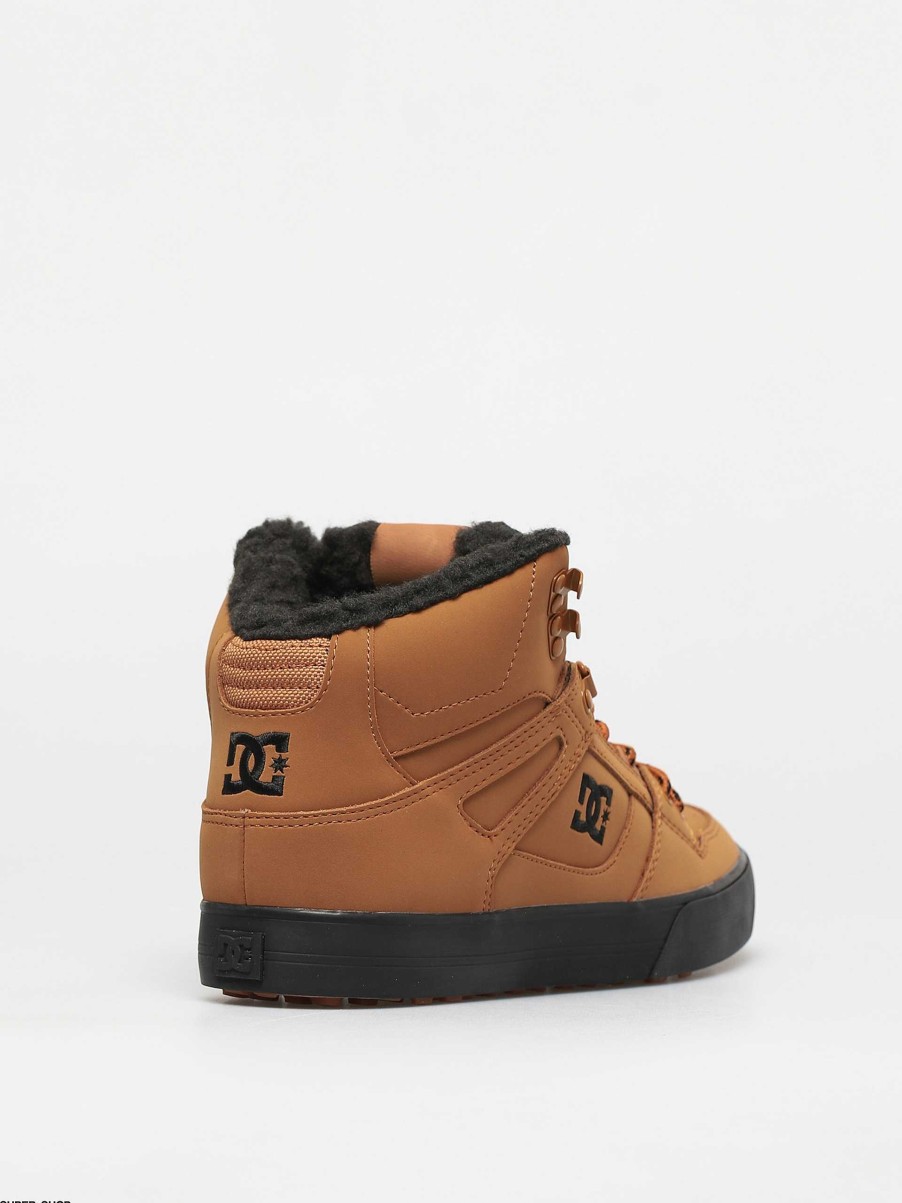 Shoe DC Skate Shoes | Dc Pure High Top Wc Wnt Shoes Brown