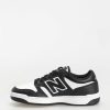 Shoe New Balance Low-Tops | New Balance 480 Shoes White/Black