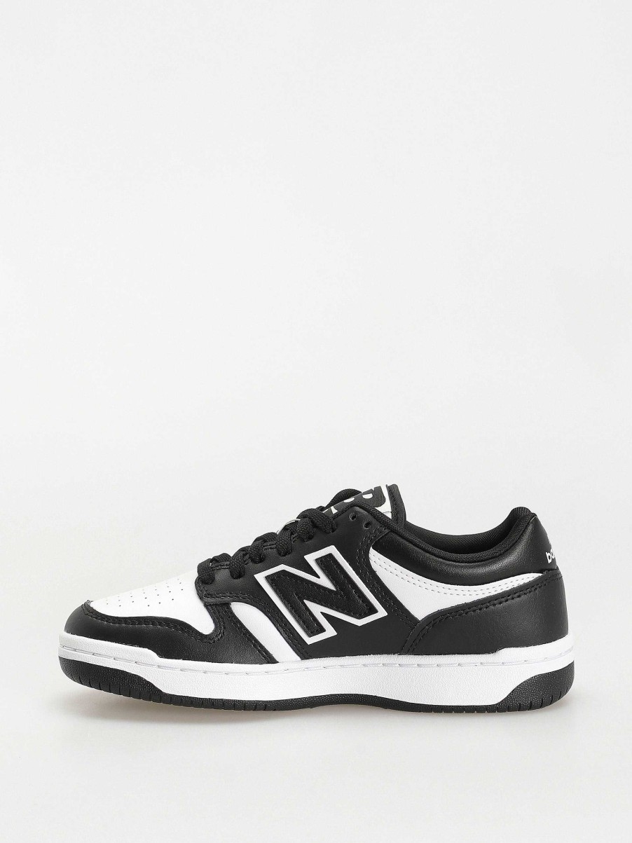 Shoe New Balance Low-Tops | New Balance 480 Shoes White/Black