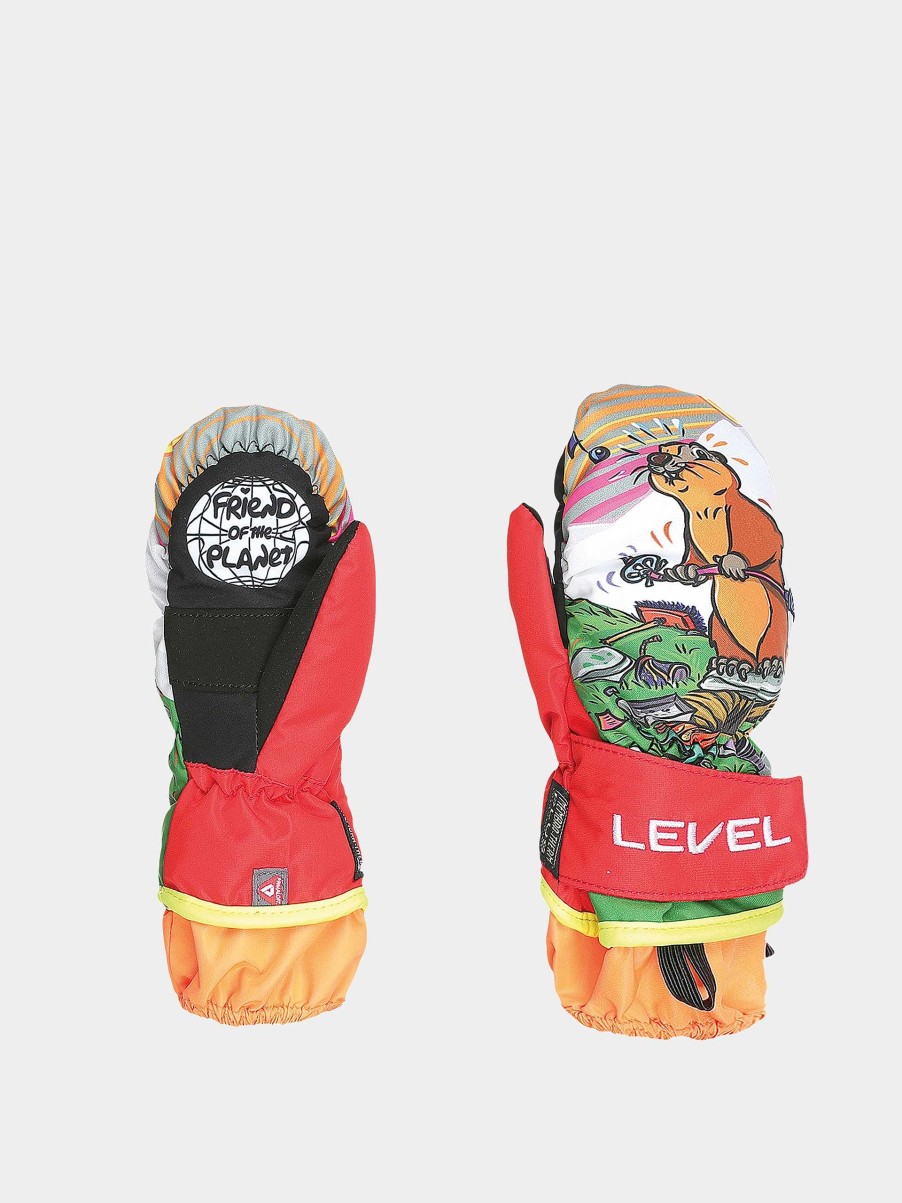 Clothing Level Snowboard Gloves | Level Animal Rec Jr Gloves Multicolor