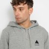 Clothing Burton Sweatshirts/Hoodies | Burton Mountain Hd Hoodie Grey