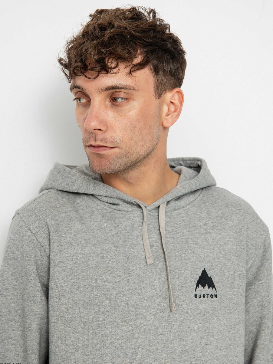 Clothing Burton Sweatshirts/Hoodies | Burton Mountain Hd Hoodie Grey