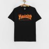 Clothing Thrasher T-Shirts | Thrasher Inferno T-Shirt Black