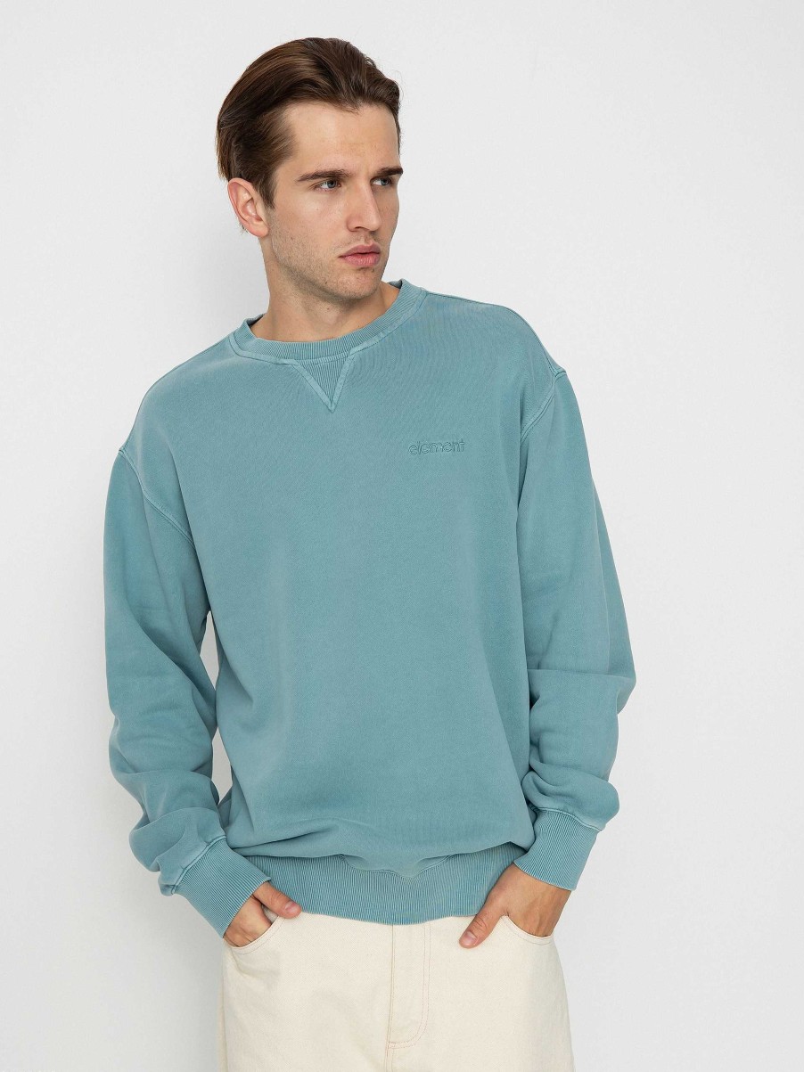 Clothing Element Sweatshirts/Hoodies | Element Cornell 3.0 Sweatshirt Blue