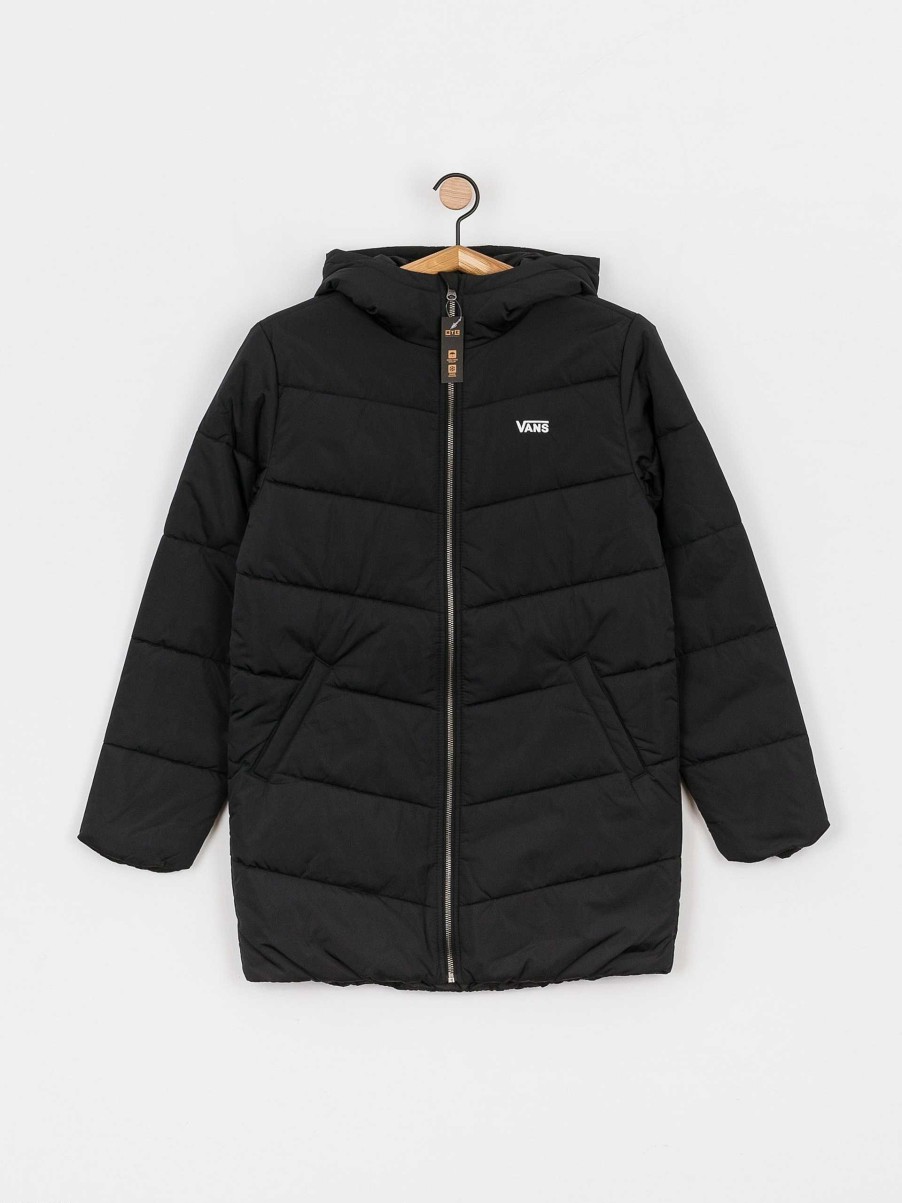 Clothing Vans Jackets | Vans Foundry Long Mte Jacket Wmn Black