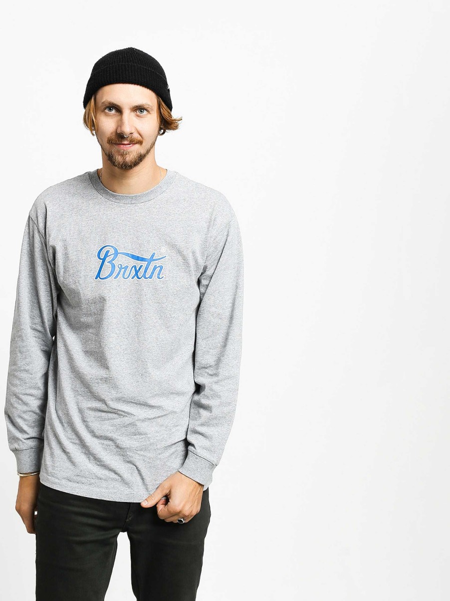 Clothing Brixton Longsleeves | Brixton Stith Vi Stt Longsleeve Grey