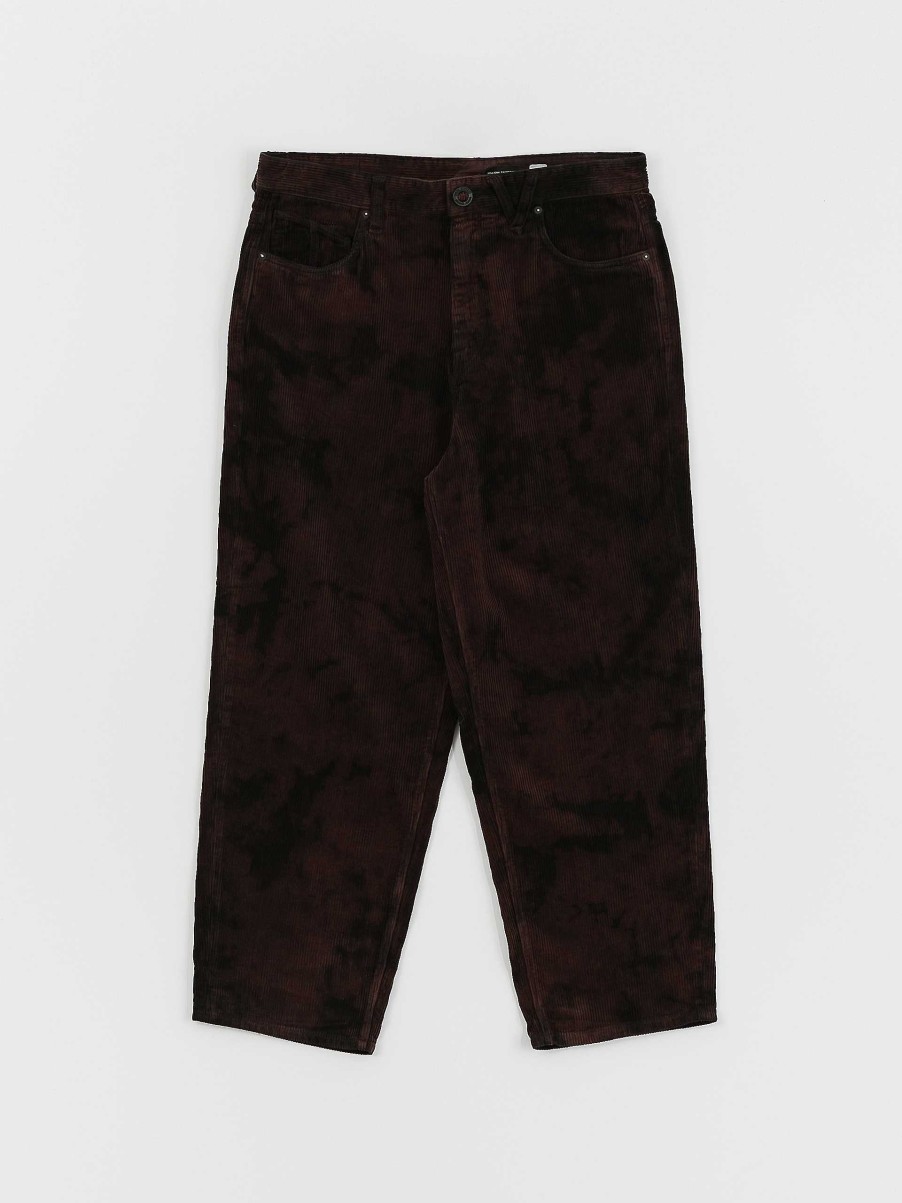 Clothing Volcom Pants | Volcom Billow Tapered Cord Pants Brown