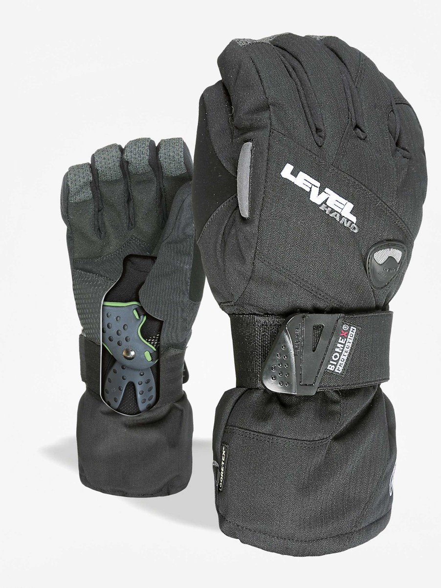 Clothing Level Snowboard Gloves | Level Gloves Half Pipe W Gore Tex Wmn Black