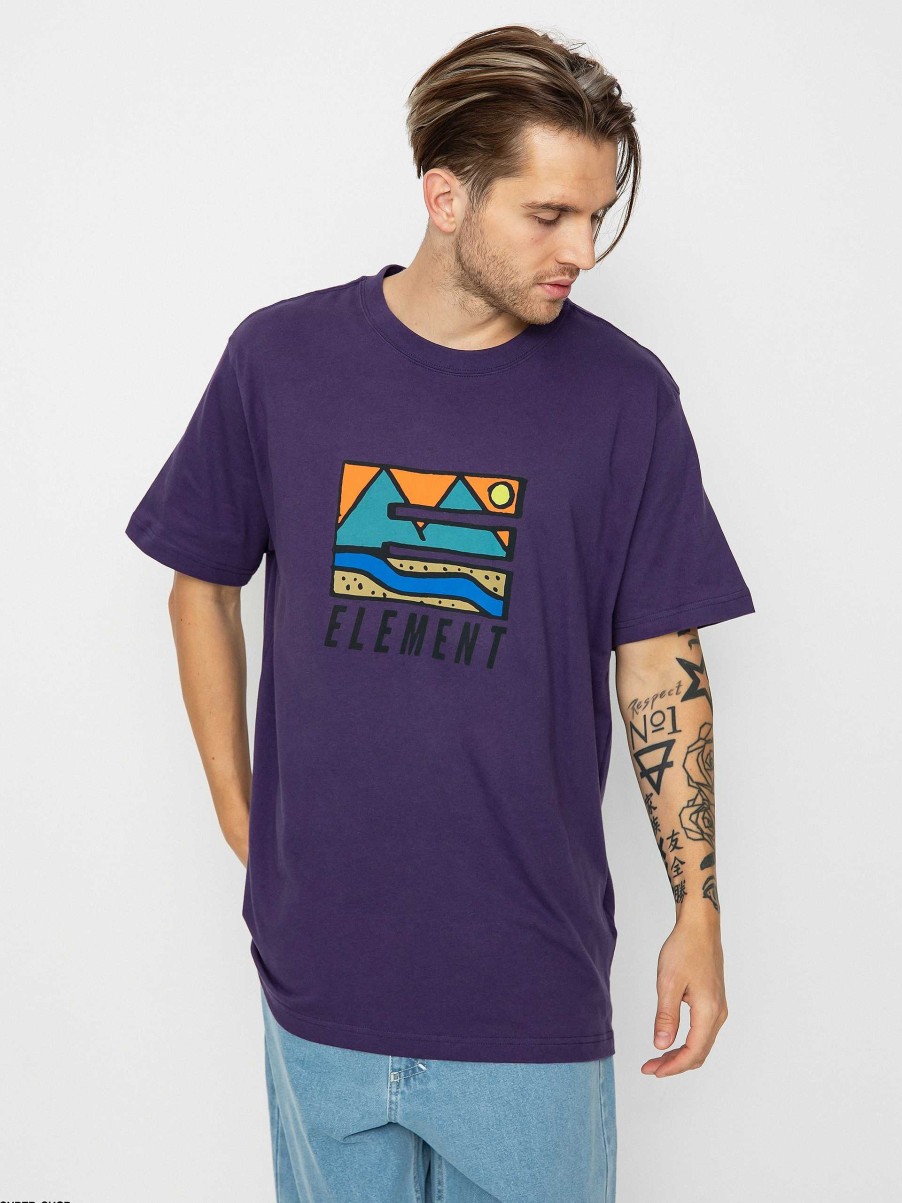 Clothing Element T-Shirts | Element Trekka T-Shirt Violet