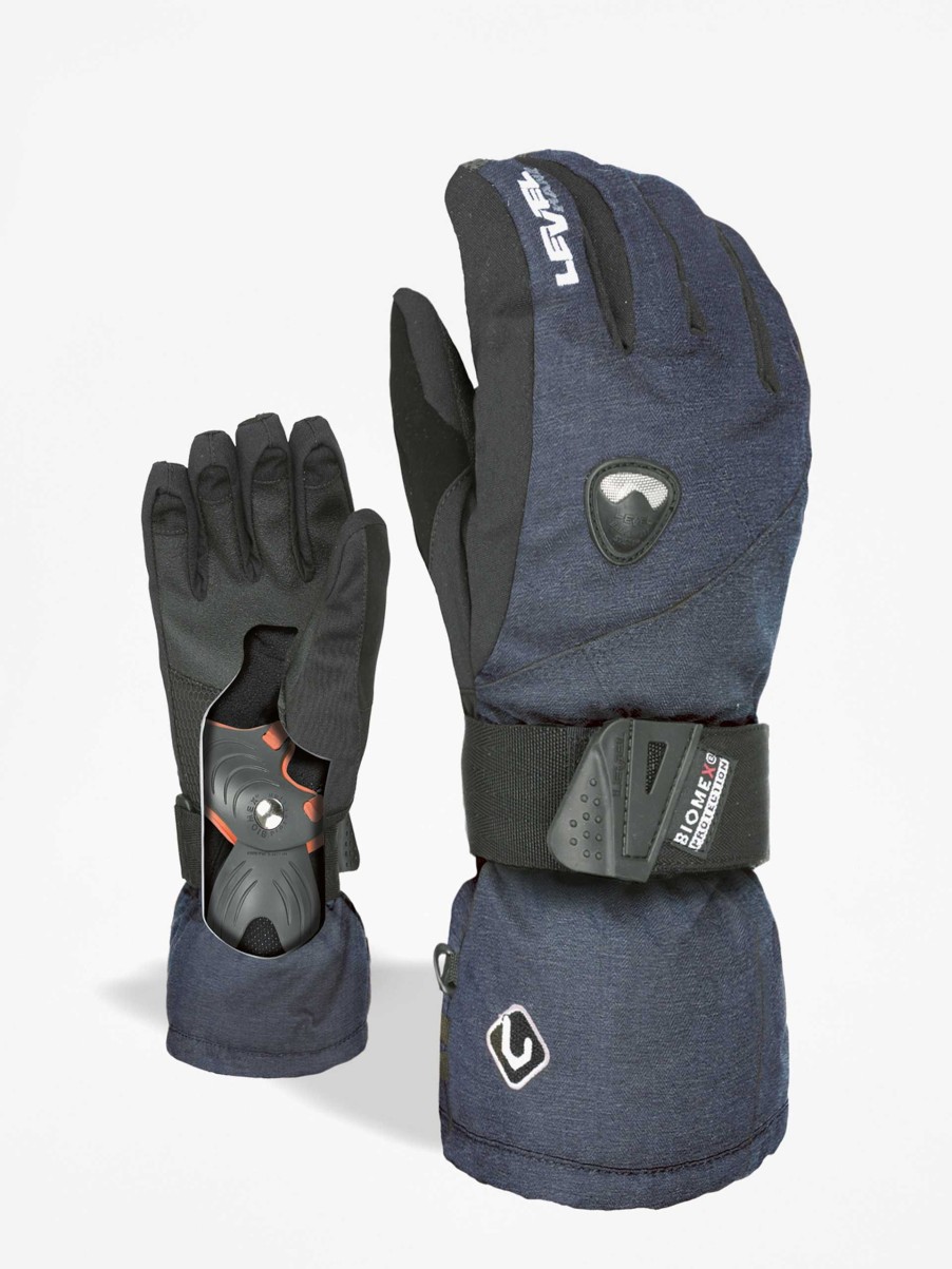 Clothing Level Snowboard Gloves | Level Fly Jr Gloves Blue