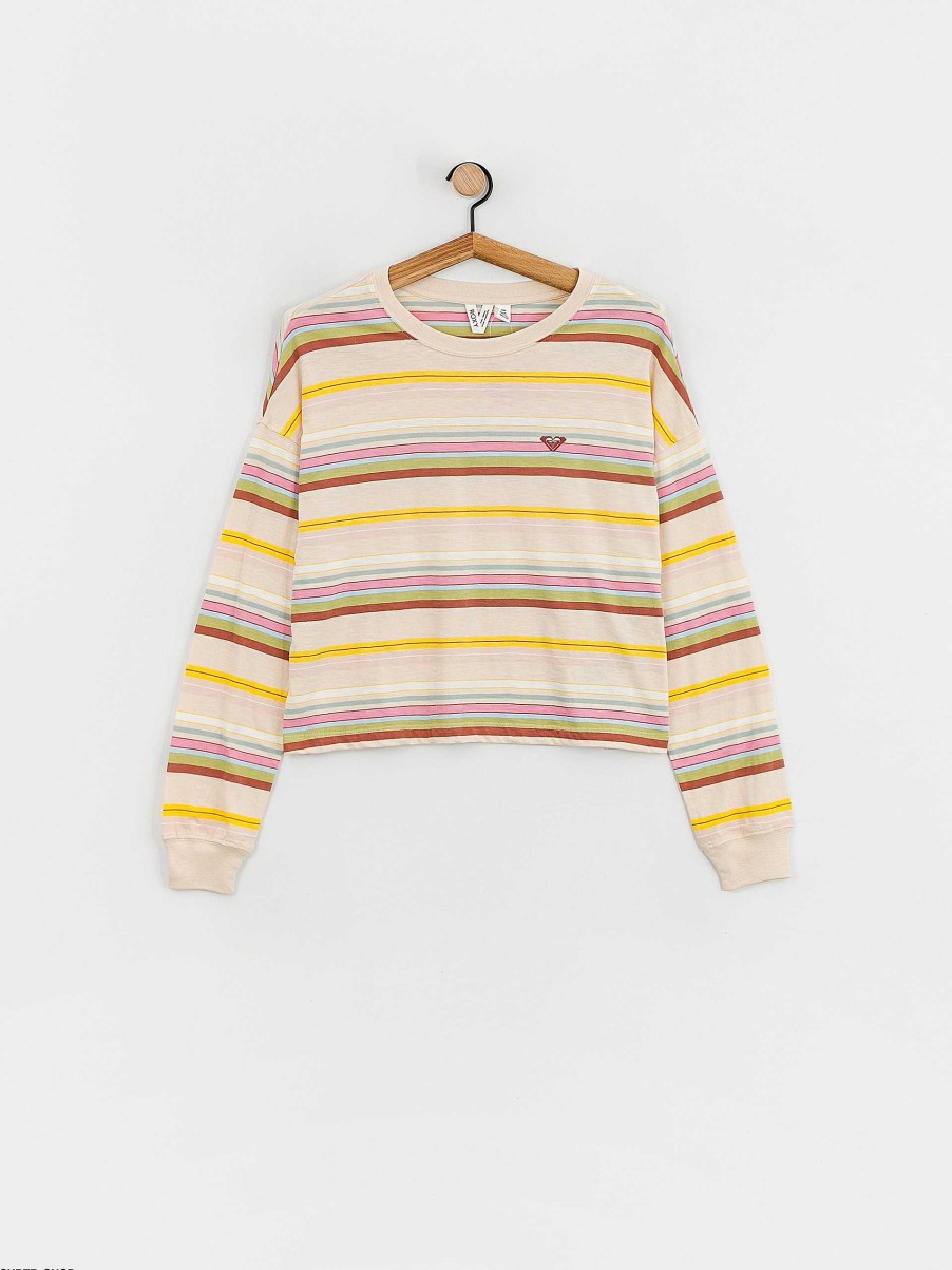 Clothing Roxy Longsleeves | Roxy Take A Walk Longsleeve Wmn Beige