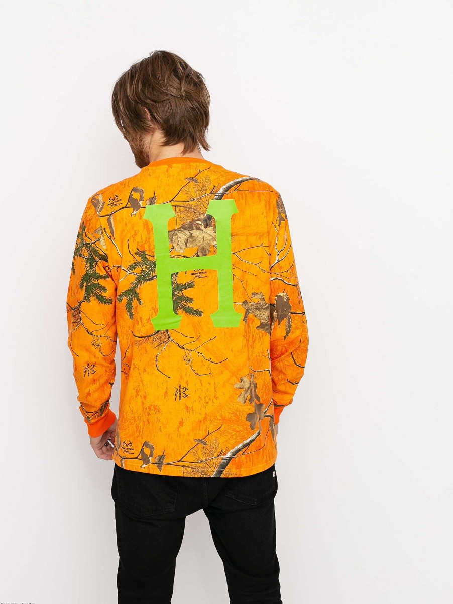 Clothing HUF Longsleeves | Huf Realtree Classic H Longsleeve Orange