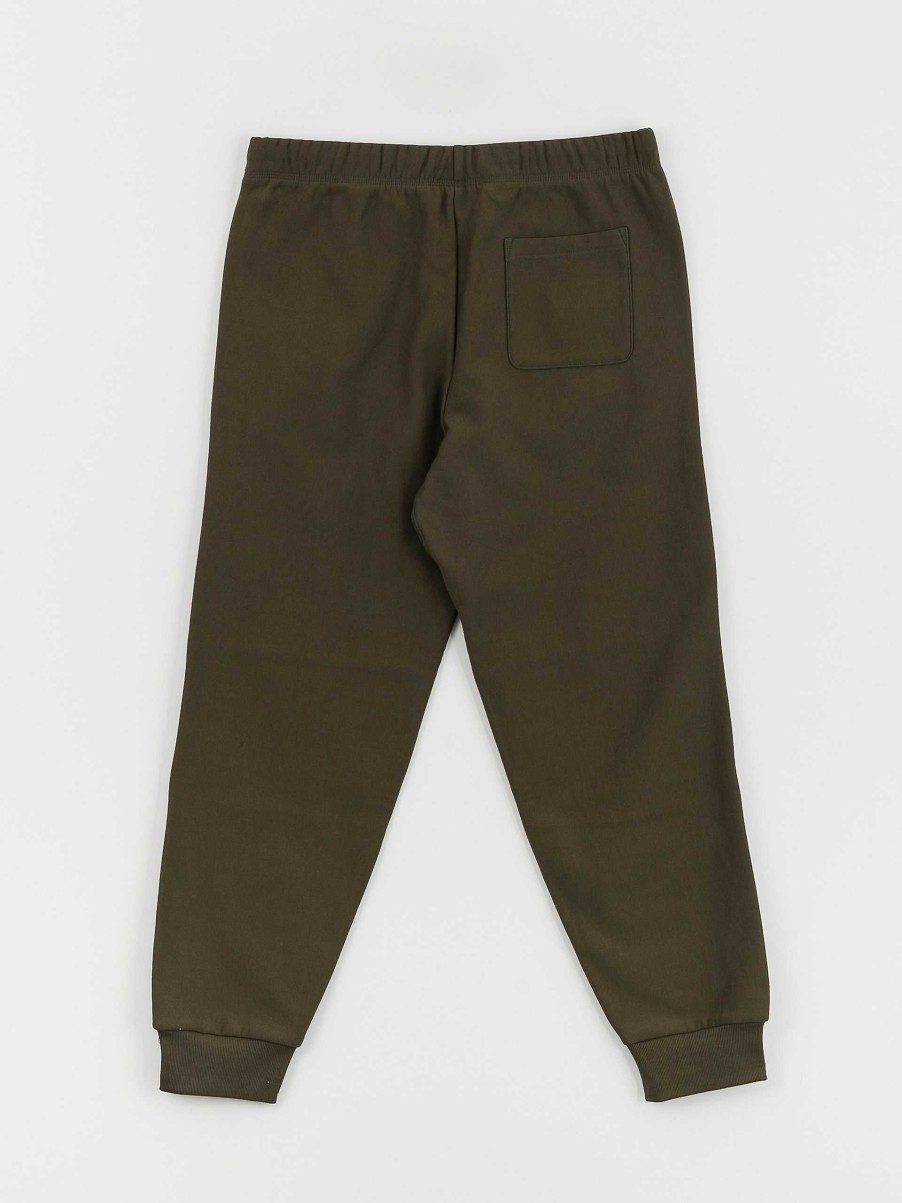 Clothing Carhartt WIP Pants | Carhartt Wip American Script Jogging Pants Green