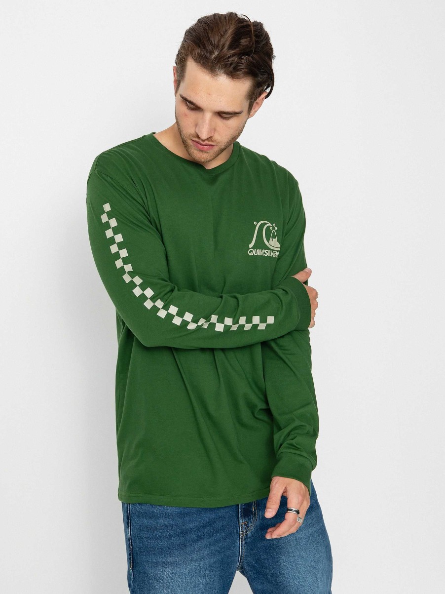 Clothing Quiksilver Longsleeves | Quiksilver The Original Longsleeve Green