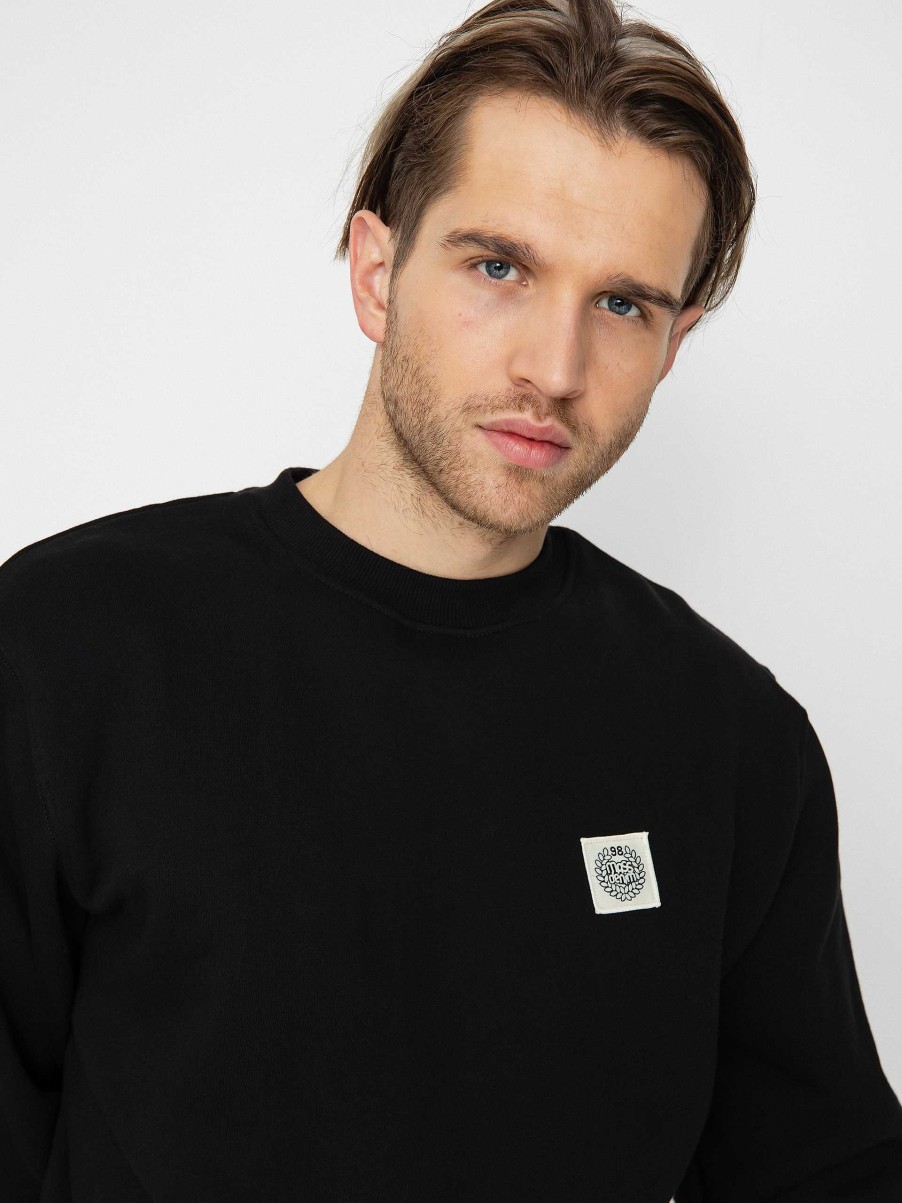 Clothing MassDnm Sweatshirts/Hoodies | Massdnm Patch Sweatshirt Black