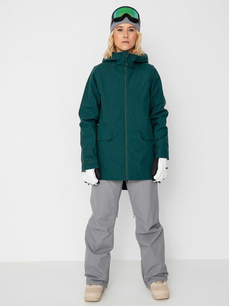 Clothing Burton Snowboard Jackets | Womens Burton Lalik Snowboard Jacket Green